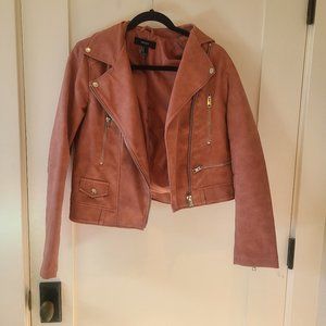 Pink bomber jacket - size M